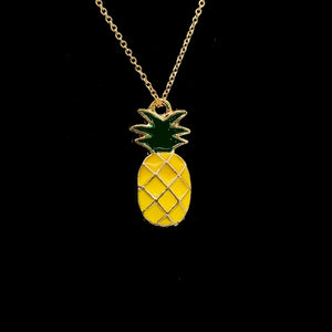 Pineapple Charm, Gold Plated, Sku#M3205