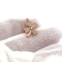 Clover Charm, Gold Plated, Sku#M3106