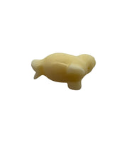 Seal shape jade bead, SKU#M4691
