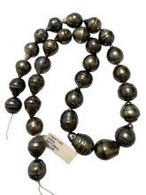 Tahitian pearl strand, 100% Natural. SKU#TPS242