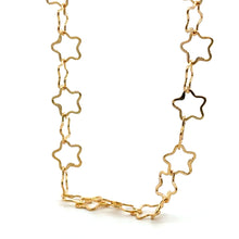 14KGF 8.12mm Flat Star Chain, SKU#SM1419F