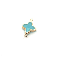 Gold star charm SKU#3103blue