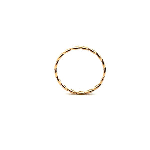 14KGF (Size5) Woven ring, SKU#405R5LR