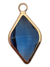 Diamond shaped charm SKU#M3105babyblue
