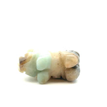 Amazonite multicolor pig shaped stone SKU#M2682
