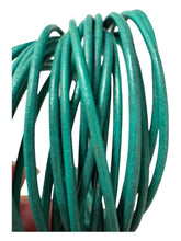 Aqua Greek Leather Cord 1.5MM