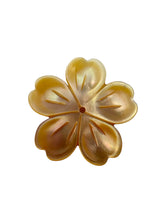 Yellow Flower Mother Of Pearl, SKU#M4613