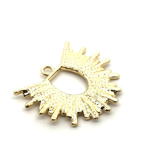 Gold shining light charm SKU#M3359