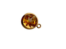 6mm, Gold filled , 3A, Cubic Zicronia Bezel 
SKU#4000059SDCT
