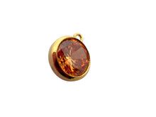 6mm, Gold filled , 3A, Cubic Zicronia Bezel 
SKU#4000059SDM11