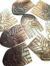 Tiki carved mother of pearl, SKU#M3775