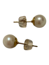 Japanese akoya pearl studs, 14KGF, SKU#Jakoya4