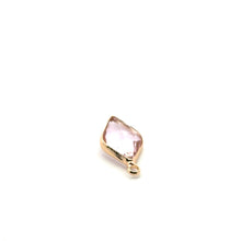 Diamond shaped charm SKU#M3105lightpink