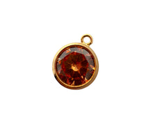 6mm, Gold filled , 3A, Cubic Zicronia Bezel 
SKU#4000059SDM11