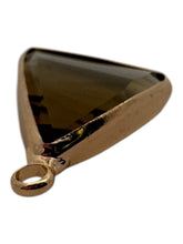 Light black triangle charm, SKU#M2151Lblack