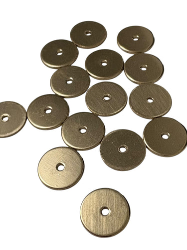 14K wire disc,8mm, SKU#67348