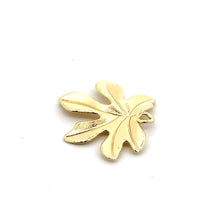 Gold leaf charm SKU#M3353