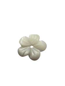 10mm white flower mother of pearl, SKU#M4629