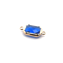 Royal blue rectangle shape crystal charm,SKU#M2147royalblue