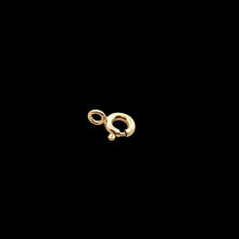 Spring ring w/closed ring, SKU#4002450CL