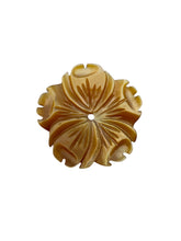 Yellow flower mother of pearl, SKU#M4612