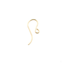 French Ear wire, 14KGF, SKU#4006381L