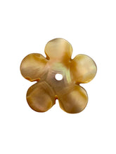 Yellow flower mother of pearl, SKU#M4619