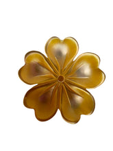 Yellow flower Mother of Pearl, SKU#M4616