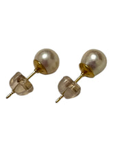 Japanese akoya pearl studs, 14KGF, SKU#Jakoya3