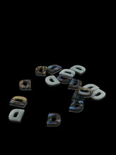 Mother Of Pearl Initials Pendants “D”