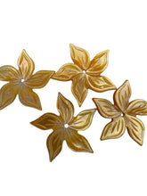 Yellow flower mother of pearl, SKU#M4609