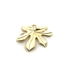 Gold leaf charm SKU#M3353