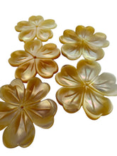 Yellow Flower Mother Of Pearl, SKU#M4613
