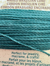 Waxed Brazilian Cord.