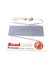 Lilac Bead Cord - Perlseide