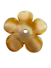 Yellow flower mother of pearl, SKU#M4619
