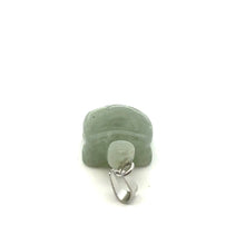 Turtle shaped aventurine pendant SKU#M2184