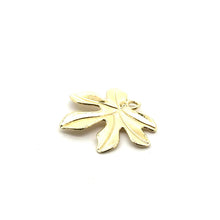 Gold leaf charm SKU#M3353