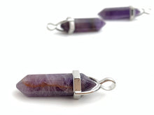 Amethyst Silver Plated Pendant Sku#M1436