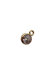 4mm, Gold filled , 3A, Cubic Zicronia Bezel 
SKU#5030DM4