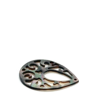 Tahitian Mother Of Pearl Tear Drop, Sku#M2073
