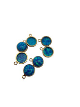 6mm, Gold filled , blue bello bezel drop
SKU#4000059SDB17