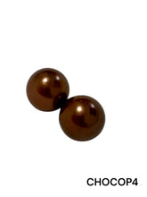 Chocolate Pearl pairs, 8mm - 9mm.SKU#Chocop1-Chocop10