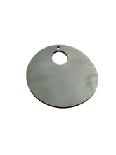 Carved round mother of pearl, SKU#M3657