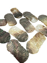 Tiki carved mother of pearl, SKU#M3778
