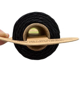 Black 50gm Hemp Spool