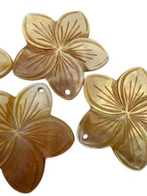 Yellow flower mother of pearl, SKU#M296