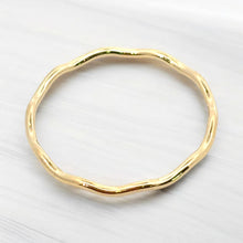 14KGF (Size6) Wavy ring, SKU#40518R6