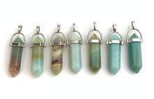 Amazonite Silver Plated Pendant Sku#M1434