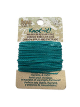 Waxed Brazilian Cord.